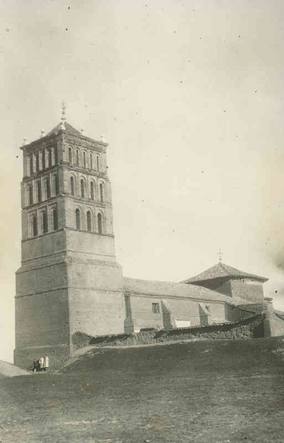 La Iglesia de San Pelayo de Villavicencio de los Caballeros a principios del pasado siglo. Fuente: Paula Foces Rubio