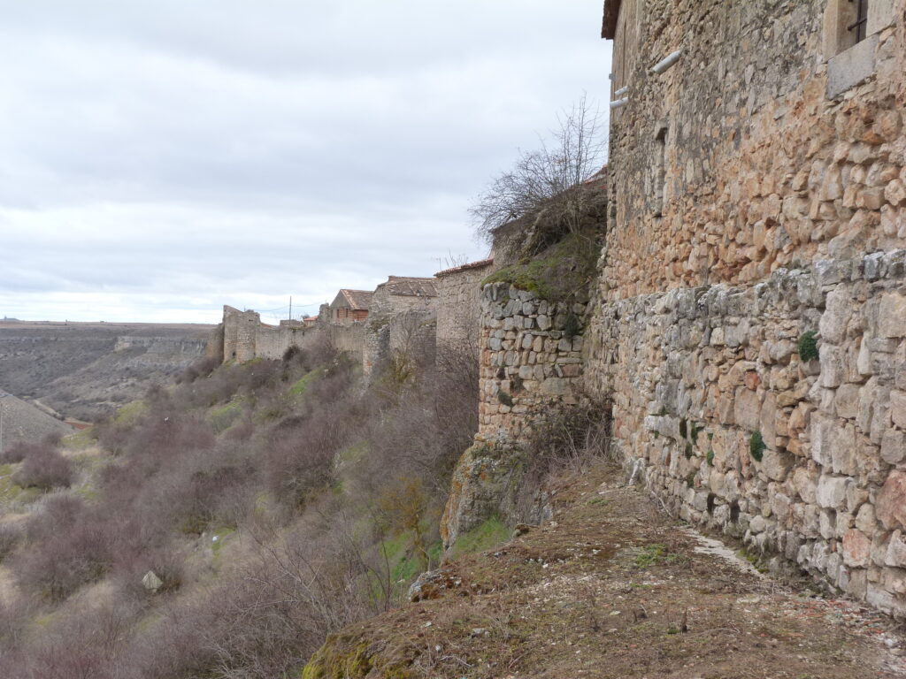Vista del conjunto amurallado