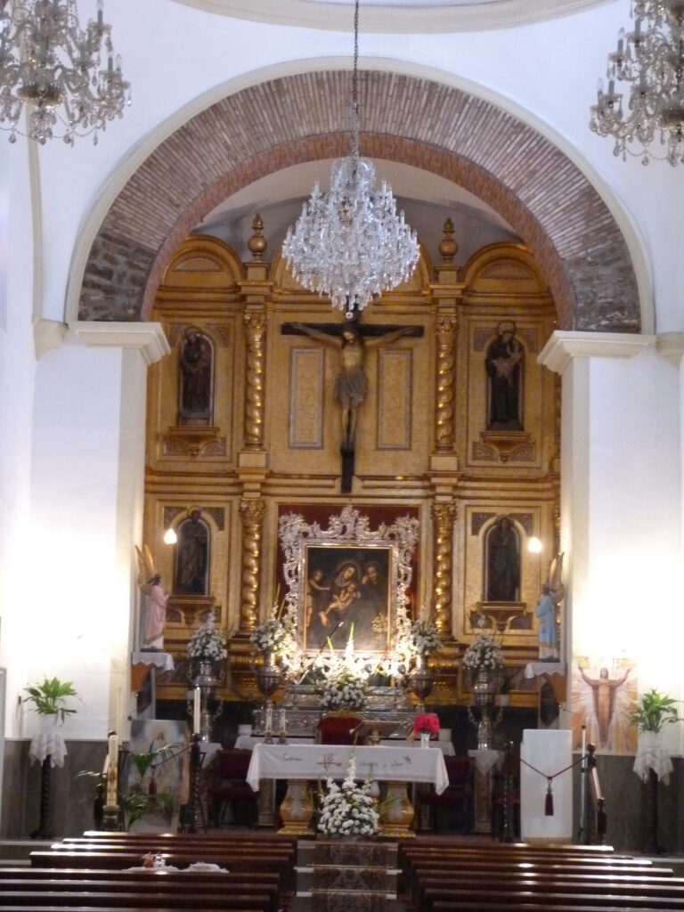 Altar Mayor de la Iglesia Parroquial de Noalejo