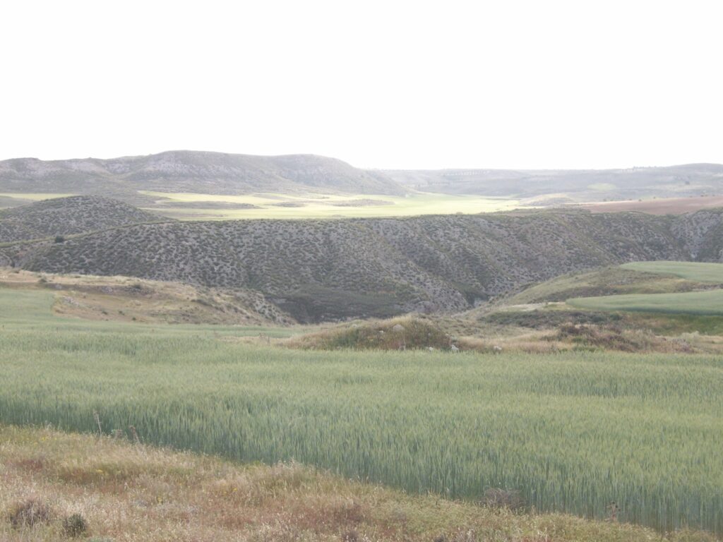 Vista general del enclave de Villoria