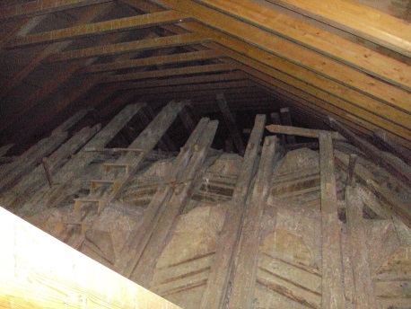 armadura segundo cuerpo de la iglesia